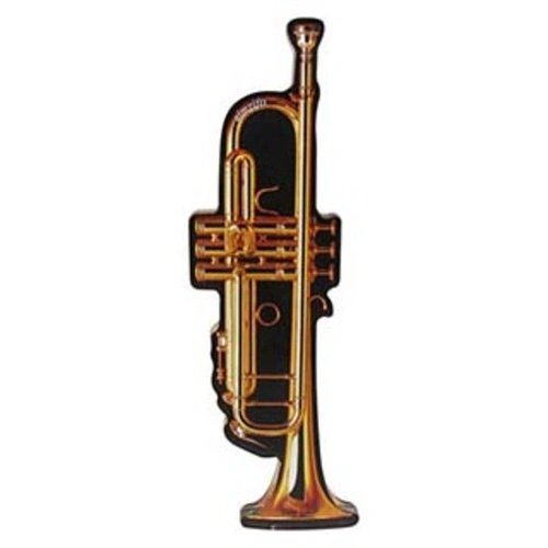 10cm Acrylic Trumpet Magnet