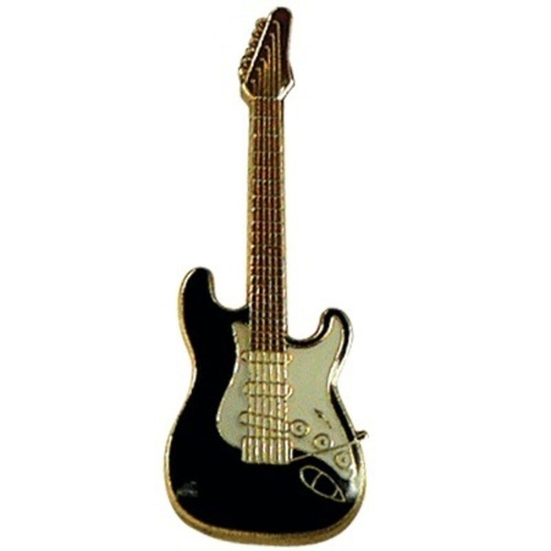 Mini Pin Strat Black by AIM Gifts
