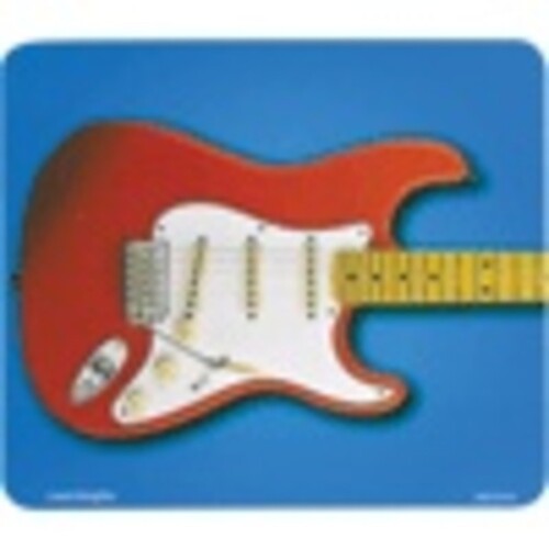 Mouse Pad Red Electric Guitar