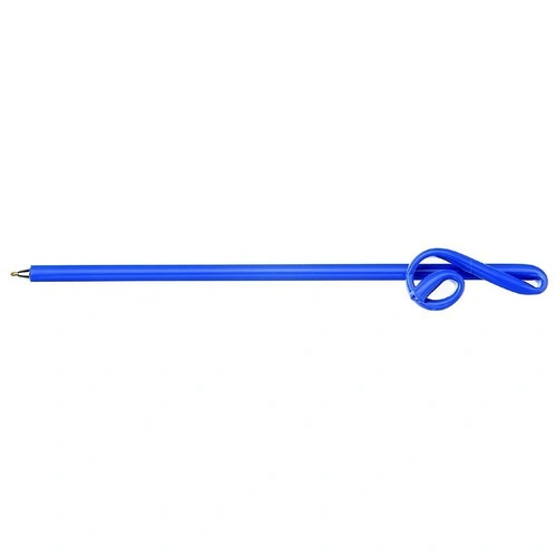 Bent Pen G Clef Junior Pocket Size Blue