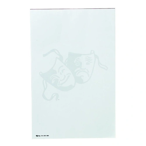 Writing Tablet Comedy Tragedy by AIM Gifts