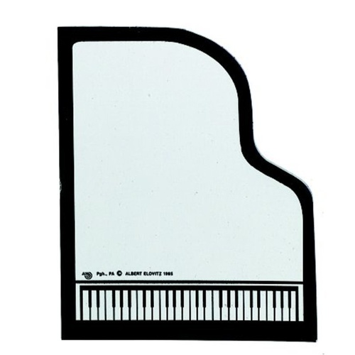 Sticky Pad Grand Piano Shape by AIM Gifts
