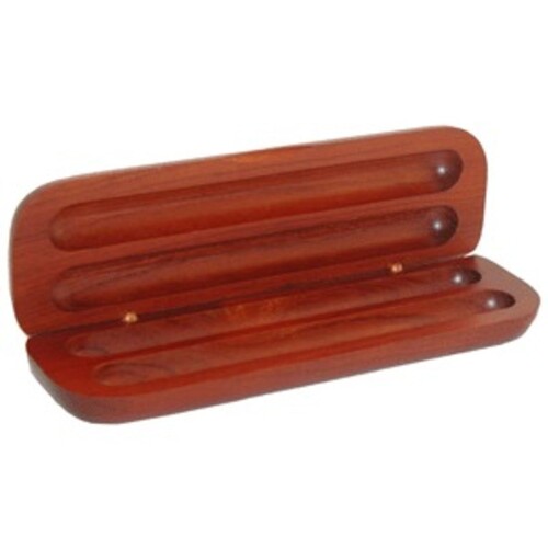 Pen And Pencil Box Rosewood Double 