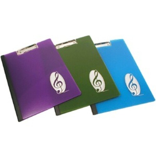 Clipboard Folder With G Clef
