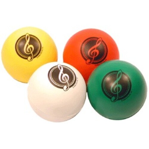 Stress Ball G Clef Assorted Colours