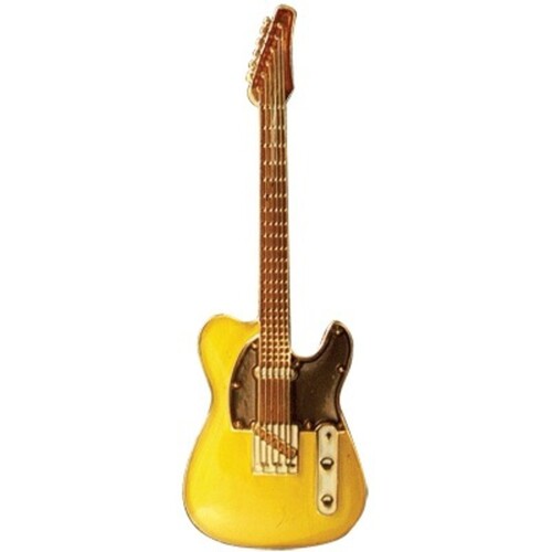 Mini Pin Tele Guitar Yellow