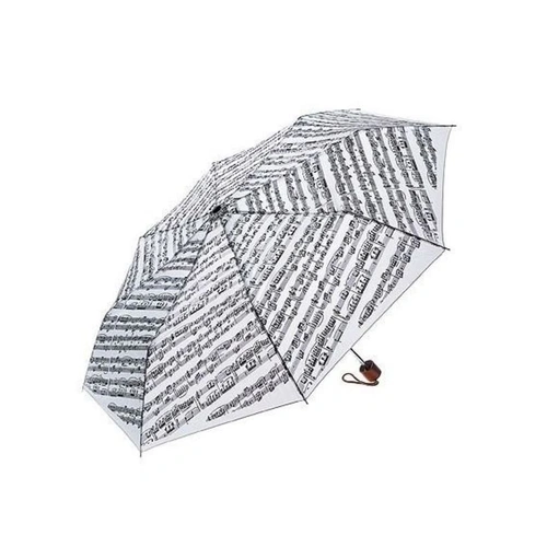 Umbrella Sheet Music White Travel by AIM Gifts