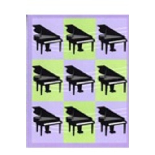 Note Cards Music Squares Box Of 8
