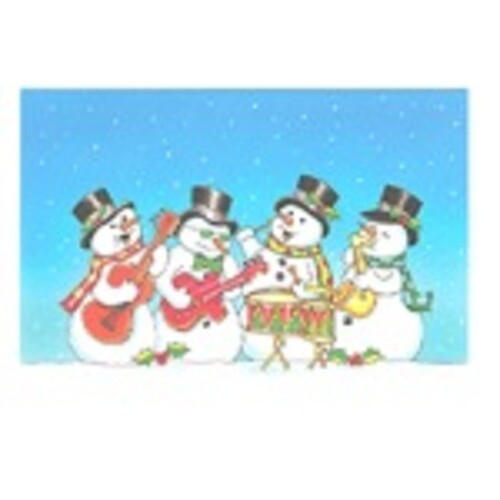 Xmas Cards Snowmen Box Of 15