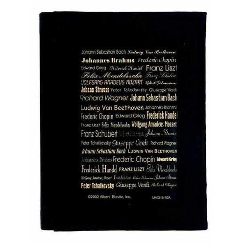 Photo Album Composers Black & Gold 24 Pages by AIM Gifts