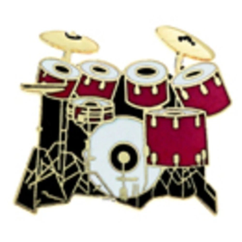 Mini Pin 7Pc Drum Set - Red