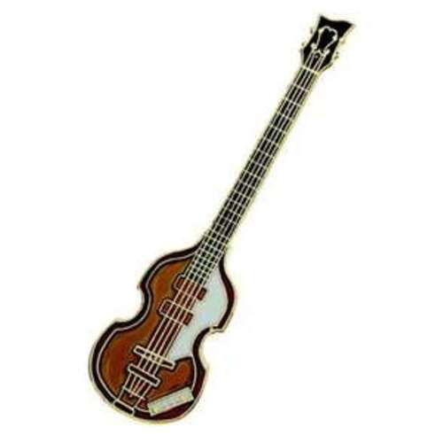 Mini Pin Beatles Bass Guitar