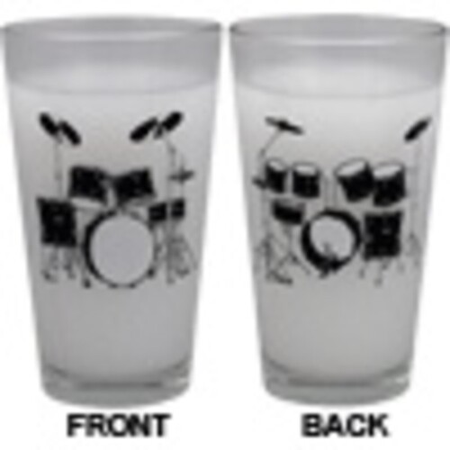 Mixing Glasses Drum Set Boxed Pair