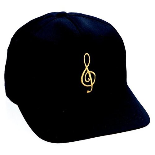 Hat G Clef Black W/Gold