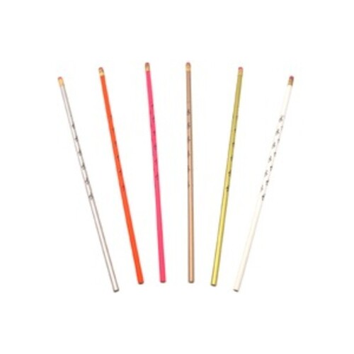 Pencil Stick 35cm Long G Clef Assorted Colours