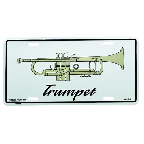 Licence Plate Trumpet