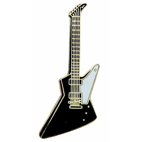 Mini Pin Explorer Guitar - Black
