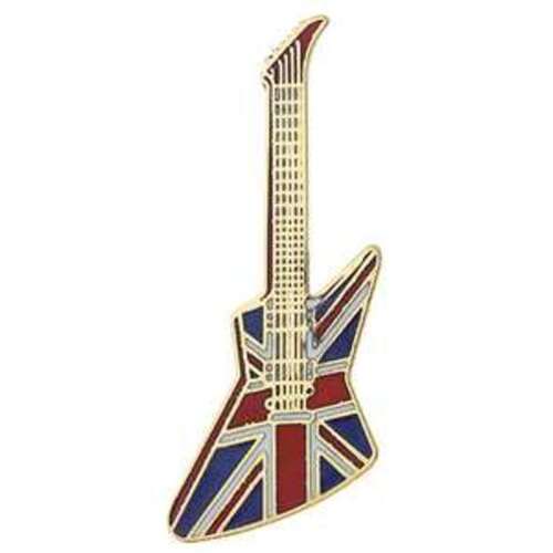 Mini Pin Explorer Guitar American Flag 