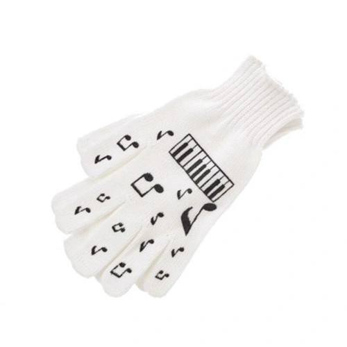 AIM Gifts White Large Keyboard Gloves