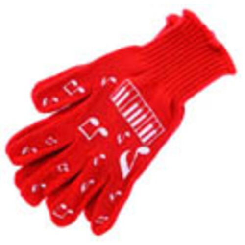 Gloves Keyboard Red Large