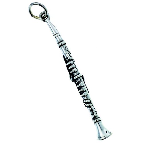Sterling Silver Charm Clarinet