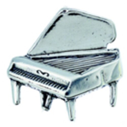 Sterling Silver Charm Grand Piano