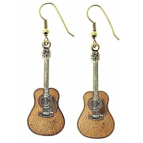 Martin D-45 Guitar Earrings 2 3/8" Long x 5/8" Wide
