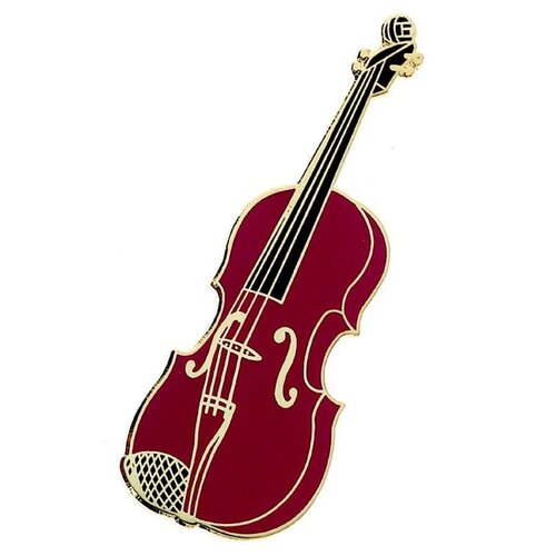 Jumbo Pin  Violin Burgundy