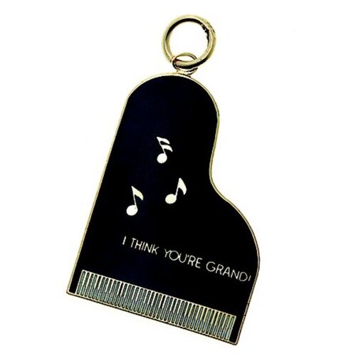 Keychain I Think Youre Grand Piano