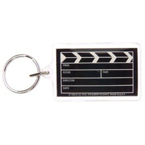 Acrylic Clapboard Keychain