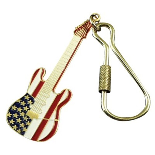 Keychain Strat American Flag