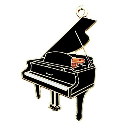 Keychain Grand Piano Black by AIM Gifts