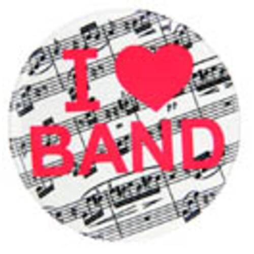 Metal Magnet I Love Band (Sheet Music)