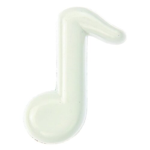 Plastic Pin 8th Note Assorted Colors