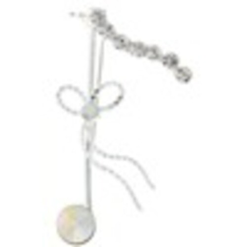 Rhinestone Brooch 8th Note