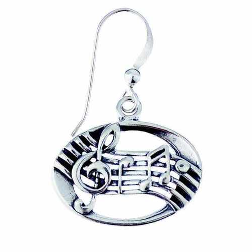 Sterling Silver Earring Staff