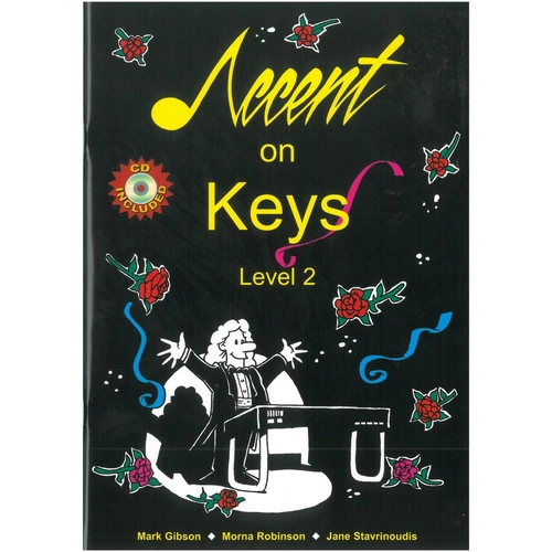 Accent On Keys Level 2 Book with Audio Card