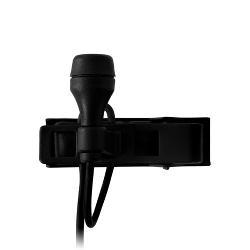 AKG LC617 MD Omnidirectional Lavalier Microphone - Professional Clip-On Mic for Presenters & Actors, Black