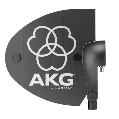 AKG SRA-2BEW UHF Active Directional Antenna, 470-952MHz, 22dB Gain, 70° Coverage, Ideal for Wireless Microphone Systems