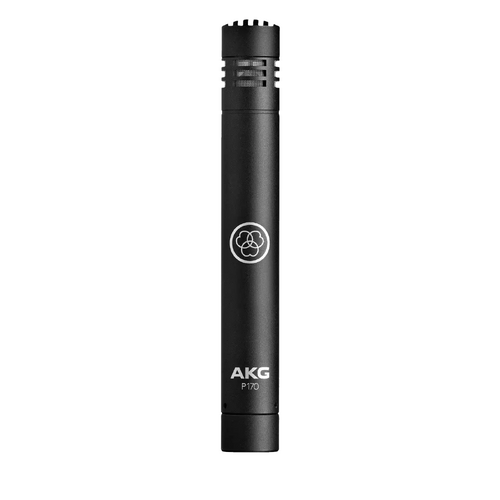 AKG P-170 Small-Diaphragm Condenser Microphone for Instruments - Lightweight 1/2" Diaphragm, Perfect for Acoustic Guitars & Overheads