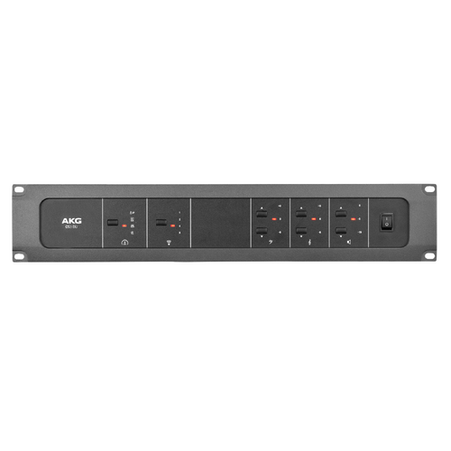 AKG CS3BU Conference Base Unit - Supports 60 Mic Stations, RS232 Interface, Stand-Alone Mode, Flexible Conference Management