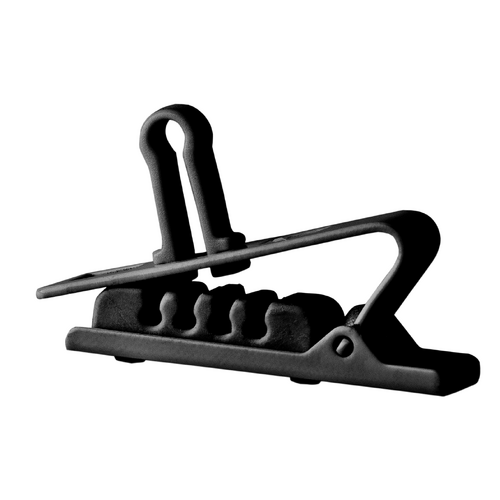 AKG H2 Croco Clips for MicroLite Microphones - Black, 5-Pack - Durable Microphone Holders, Protects Cables, Standard Crocodile Clips