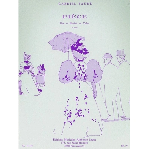 Faure - Piece for Flute, Violin, Oboe and Piano