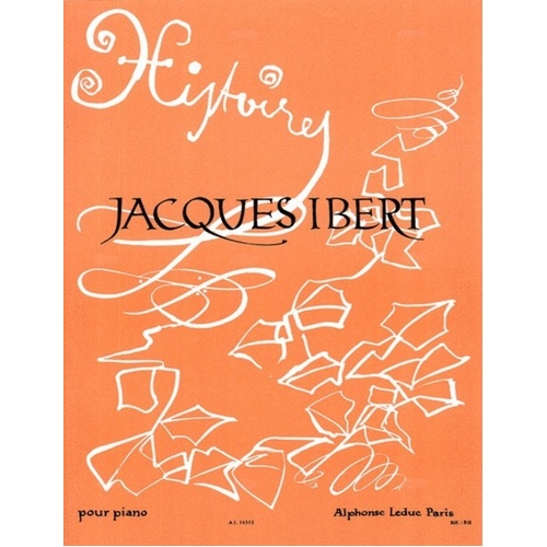 Ibert - Histoires Piano Solo for Piano
