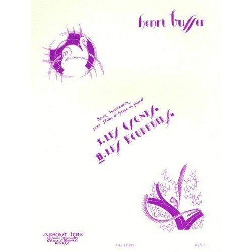 Busser - Two Pieces for Flute and Harp No. 2 - The Squirrels