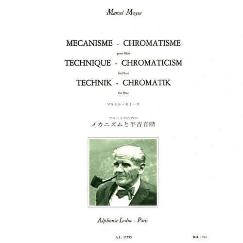 Technique - Chromaticism for Flute by Marcel Moyse, Alphonse Leduc