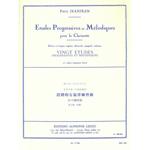 20 Easy Progressive And Melodic Studies Vol 2 Cla