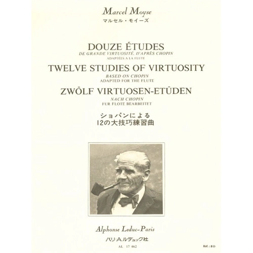 Moyse - 12 Studies of Virtuosity After Chopin for Flute