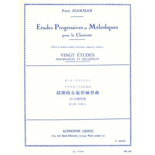 20 Easy Progressive And Melodic Studies Vol 3 Cla