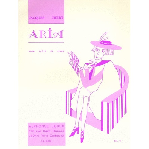 Aria For Flute And Piano (Softcover Book)